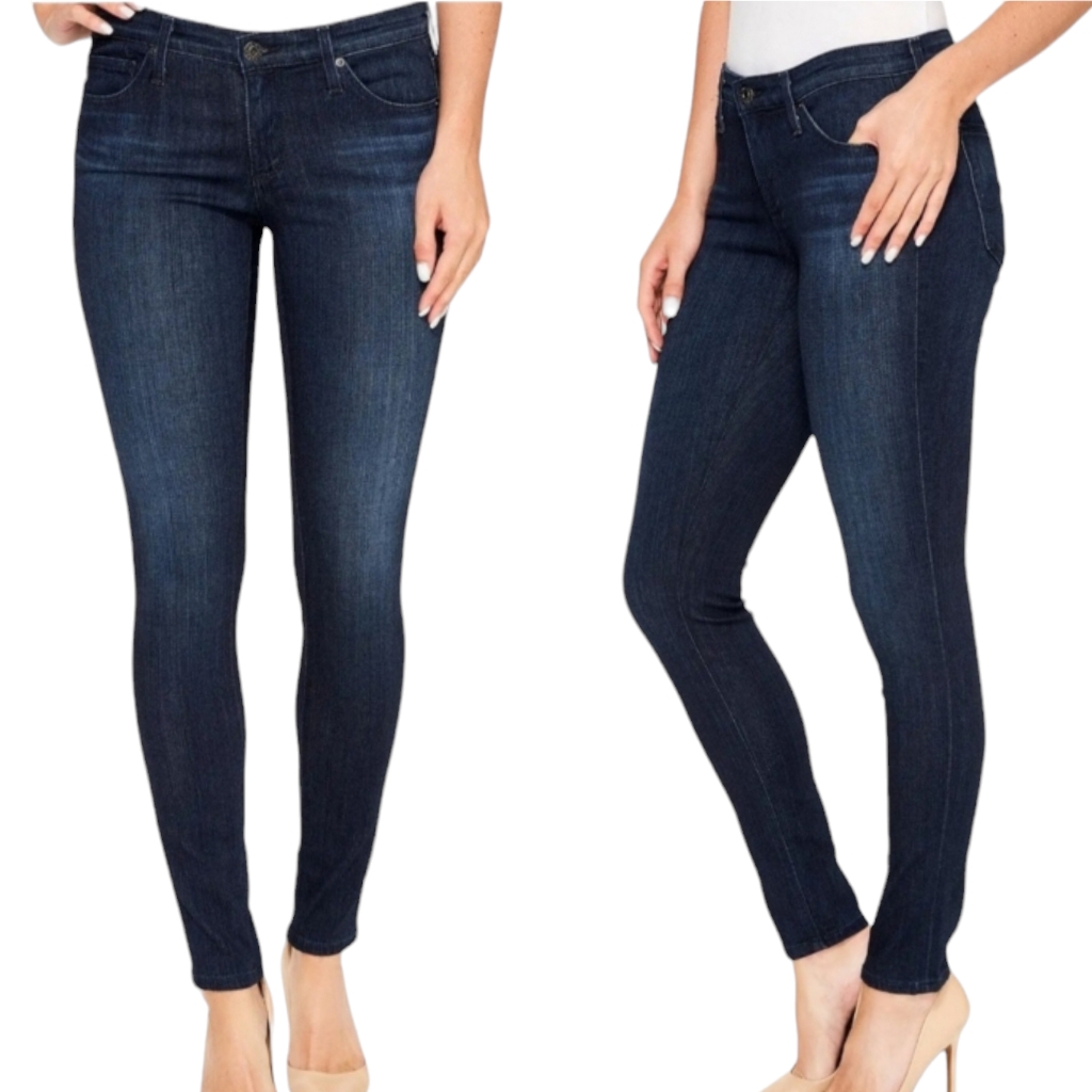 Ag Womens The Legging Ankle Super Skinny Jeans Size 26 R